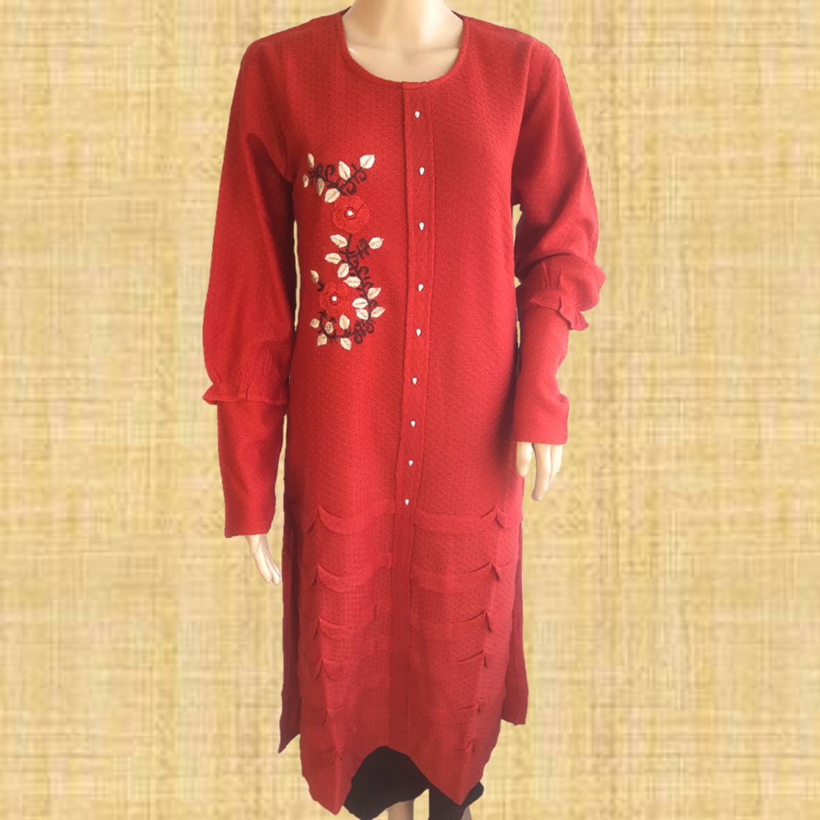 Dark Grey Ladies Woolen Kurti Set, Size: M at Rs 545 in Ambala Cantt | ID:  2849489112688